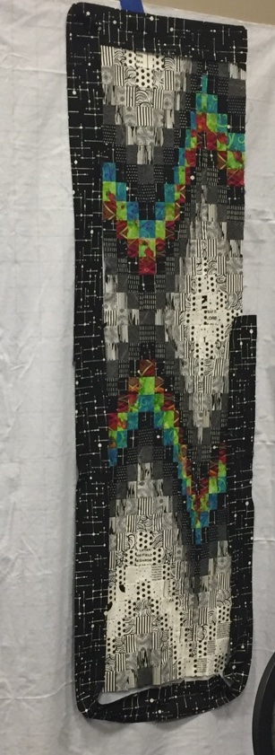 Student Work Bargello Table Runner at Road to California - Cindy Grisdela