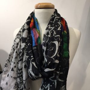 Fire and Ice Scarf - Cindy Grisdela