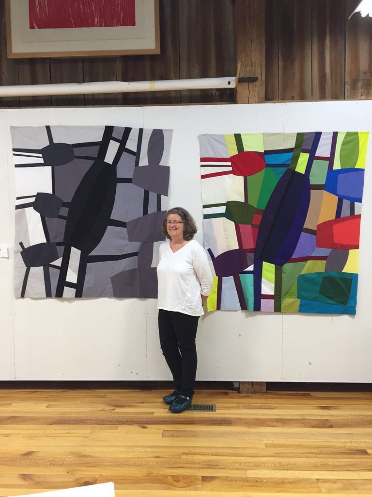 Final Gray and Color Studies June 2018 - Cindy Grisdela Art Quilts