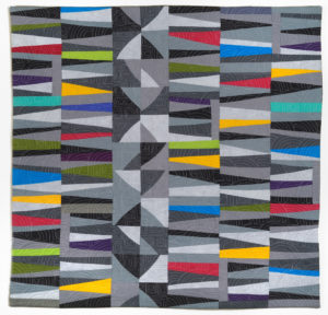Partly Sunny Art Quilt - Cindy Grisdela