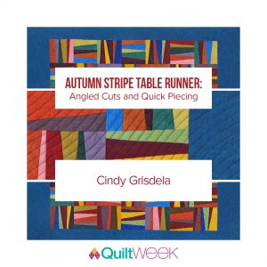 Autumn Stripes Workshop - AQS VA Beach - Cindy Grisdela