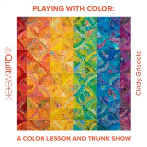 Playing with Color Lecture - AQS VA Beach - Cindy Grisdela