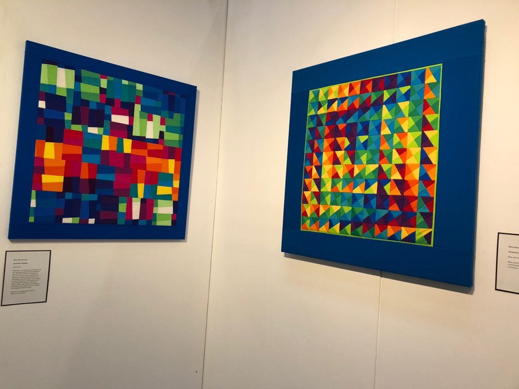 Quilts by Alexandra Kingswell at FOQ 2018 - Cindy Grisdela