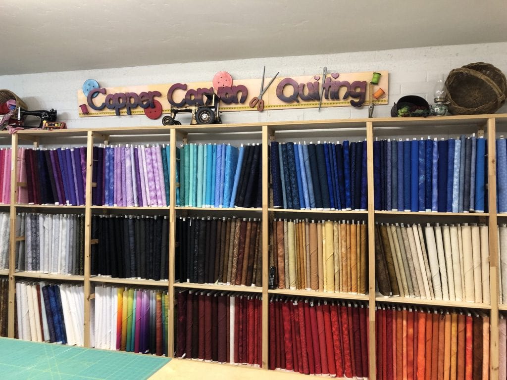 Copper Canyon Quilt Shop Arizona  - Cindy Grisdela