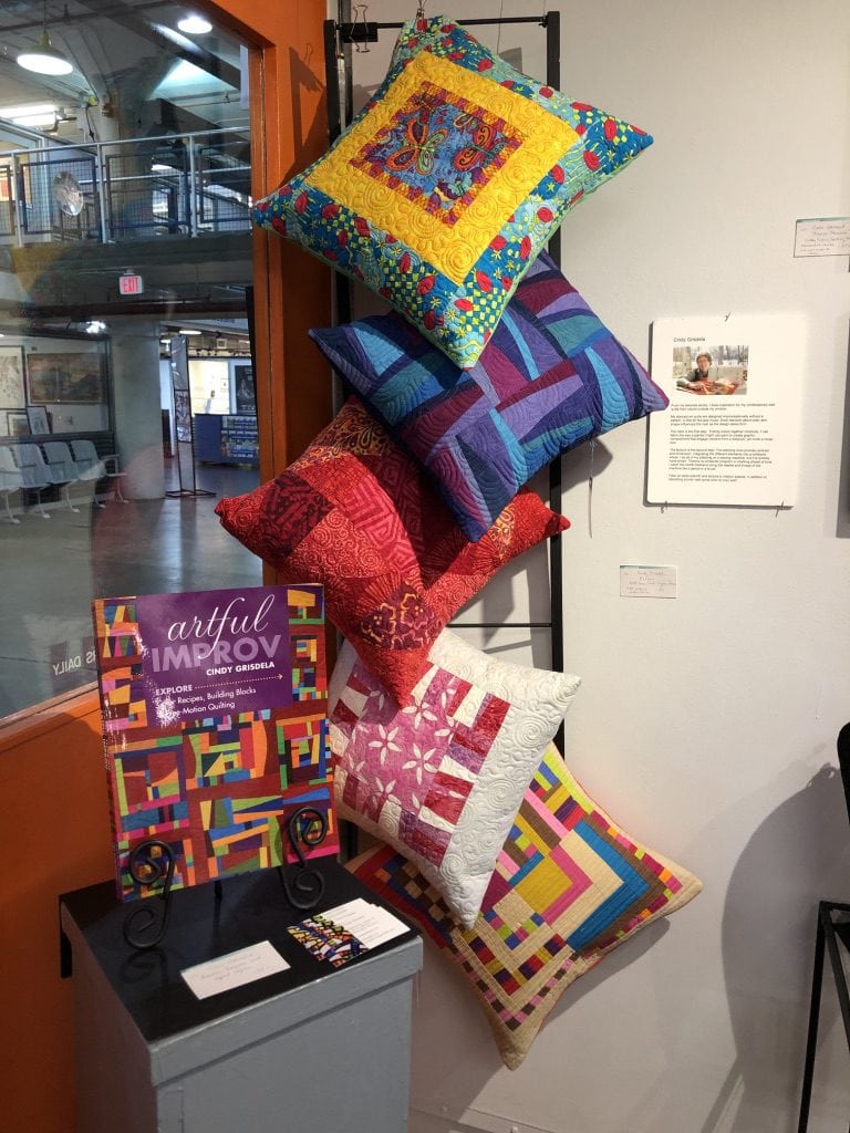 Decorative Pillows at Fiberworks - Cindy Grisdela