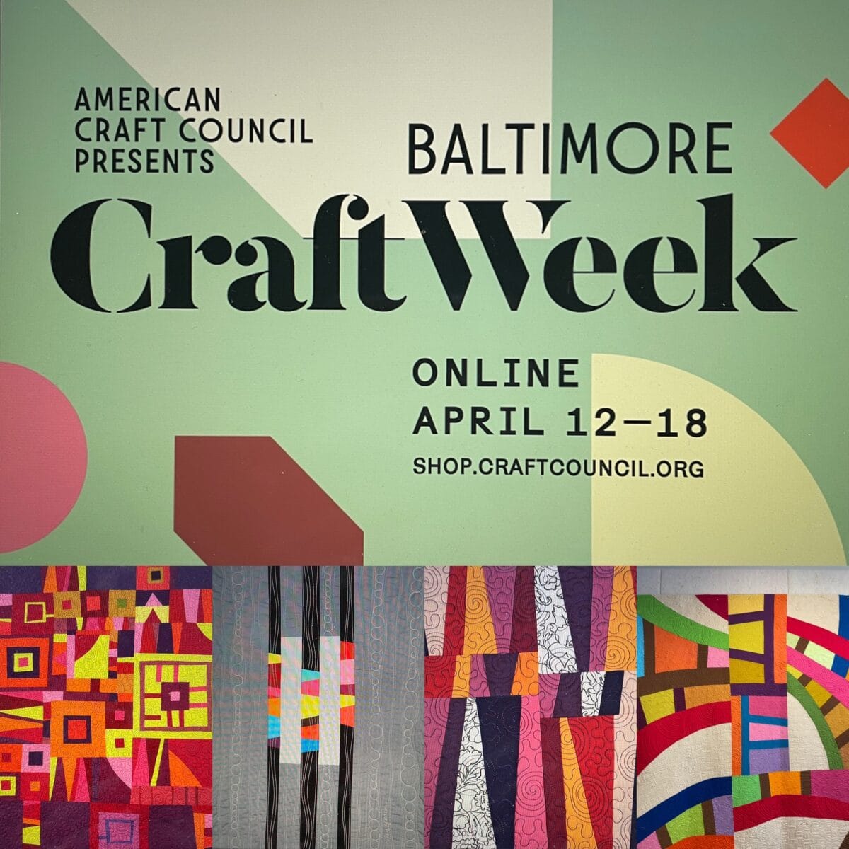 Baltimore Craft Week April 1218 Cindy Grisdela Art Quilts
