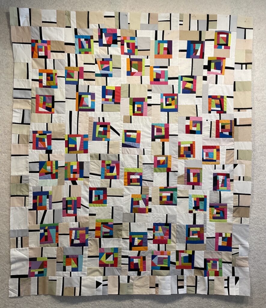 Finished Color Grid top - Cindy Grisdela