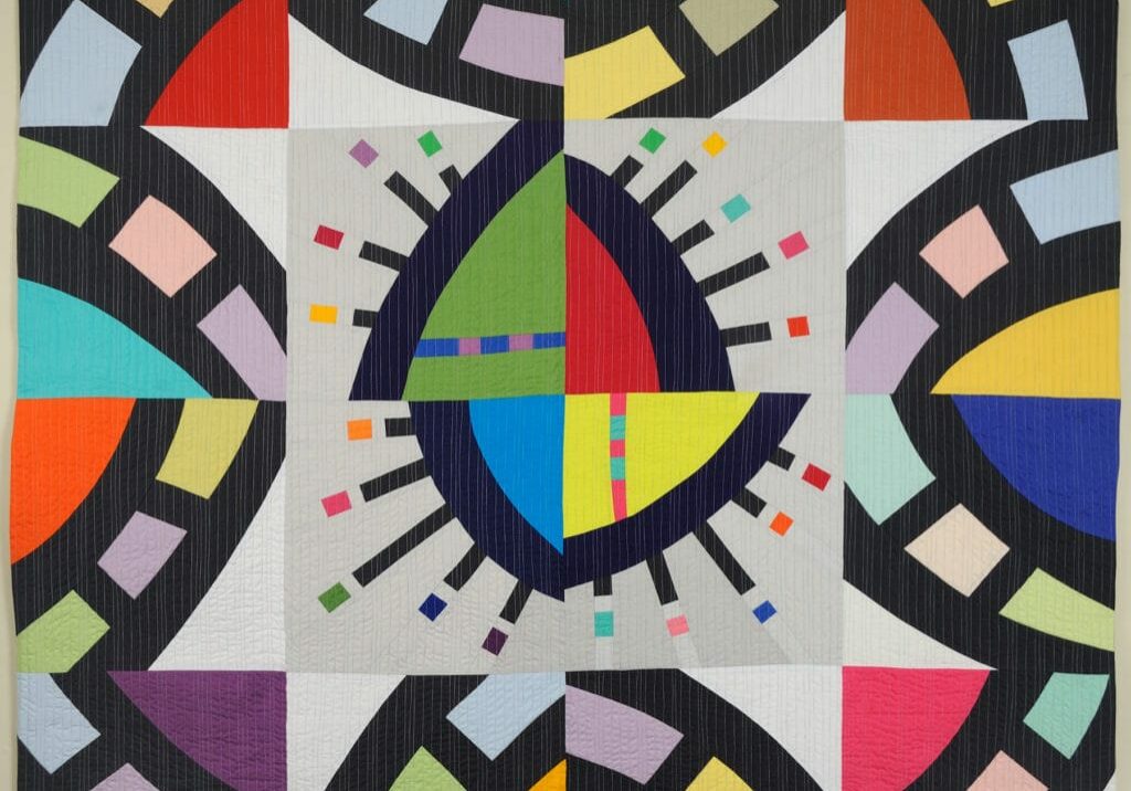 Kaleidoscope art quilt - Cindy Grisdela